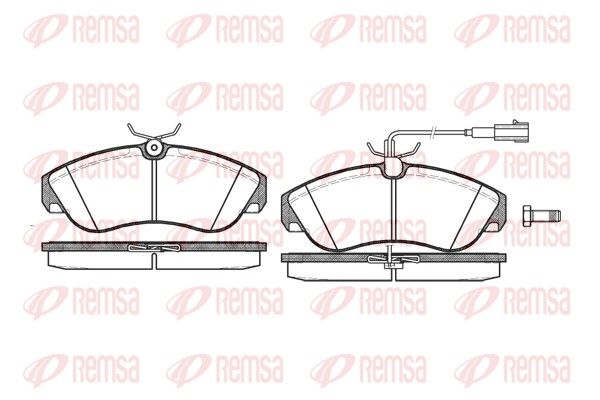 Premium Front Brake Pad Set Premium Front Brake Pad Set
