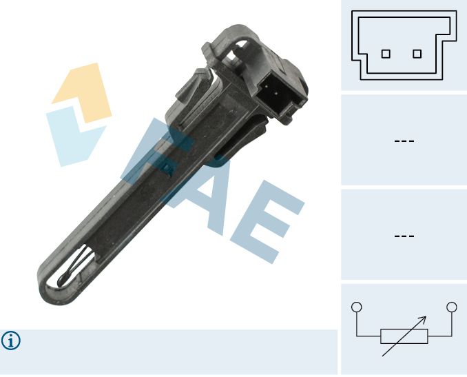 FAE 33924 - Sensor, Innenraumtemperatur
