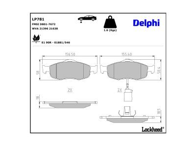 Bremsbelagsatz, Scheibenbremse