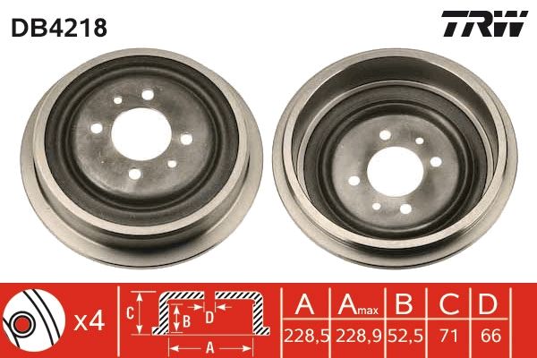 TAMBOUR DE FREIN  9900