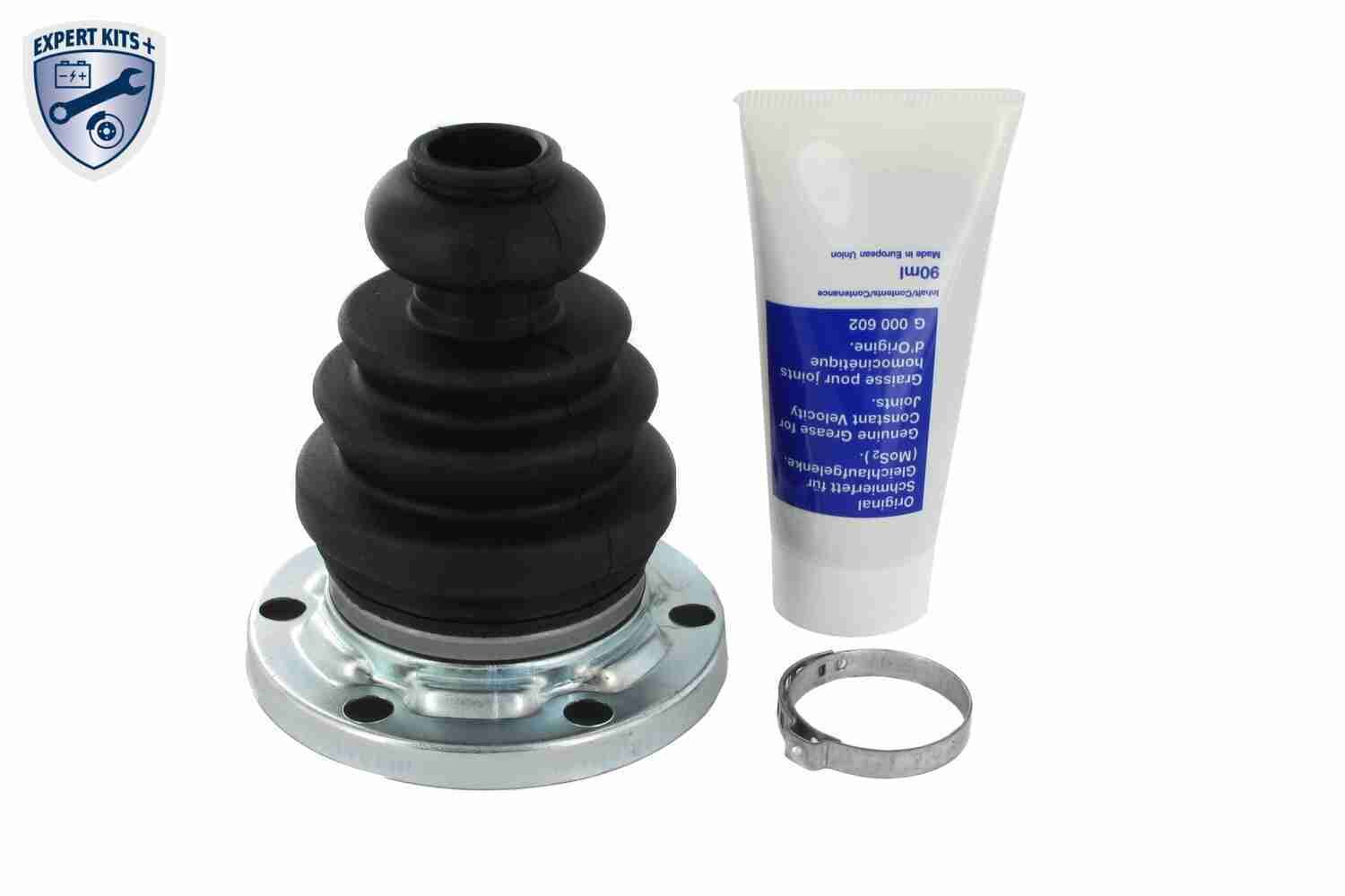 Faltenbalgsatz, Antriebswelle