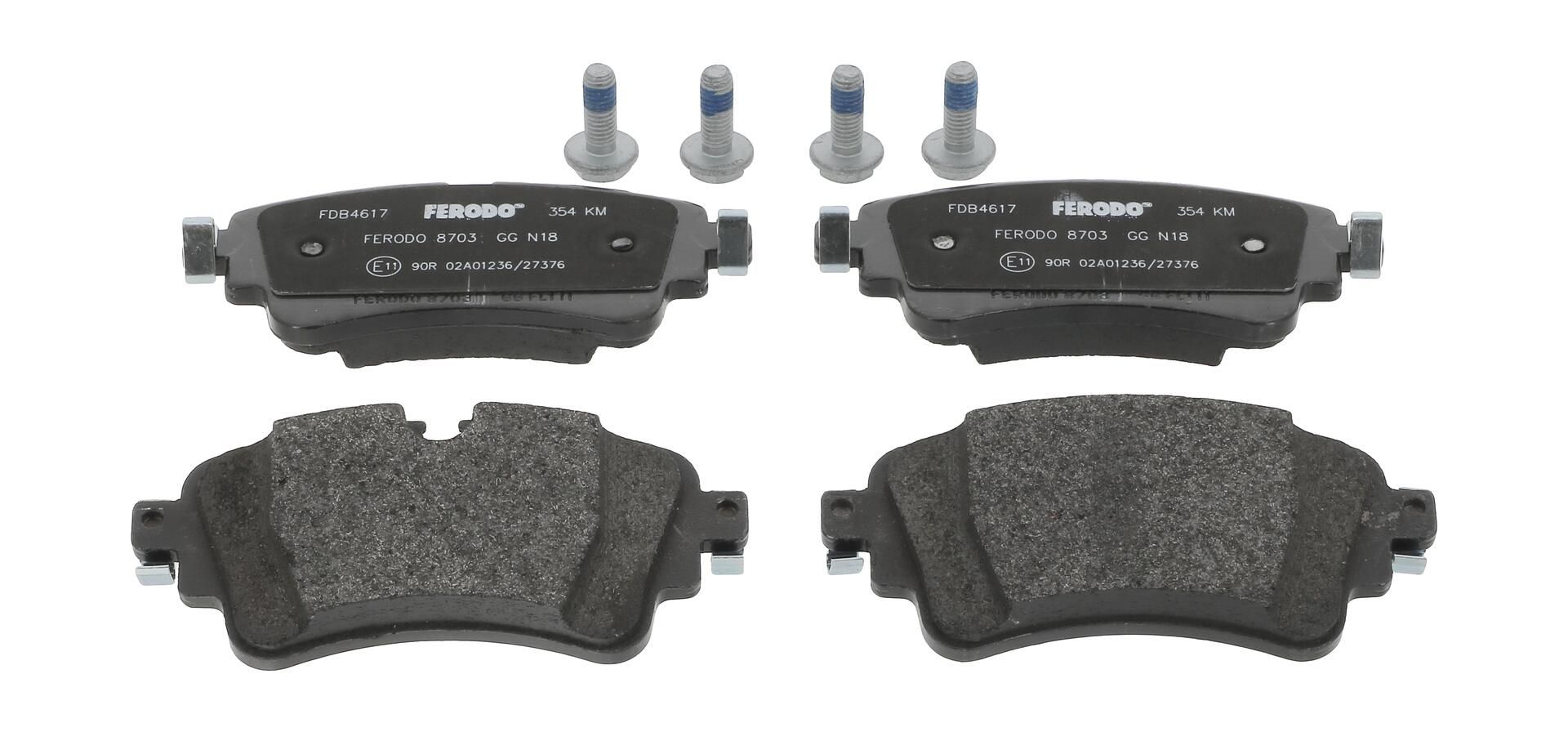 FERODO FDB4617 - Bremsbelagsatz, Scheibenbremse PREMIER ECO FRICTION