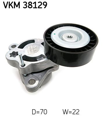 SKF VKM 38129 Belt Tensioner, V-ribbed belt
