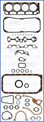Juego completo de empaques, motor