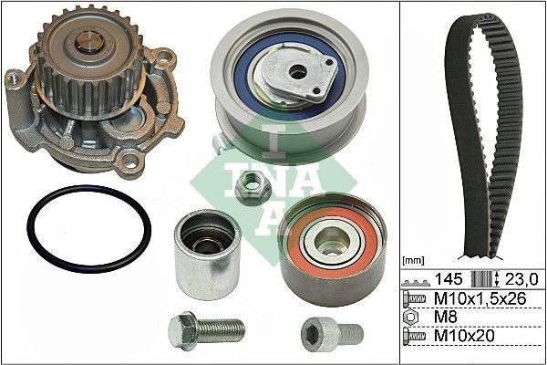 Water Pump & Timing Belt Kit 530 0374 30