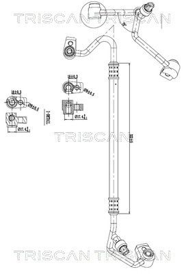 Hochdruck-/Niederdruckleitung, Klimaanlage