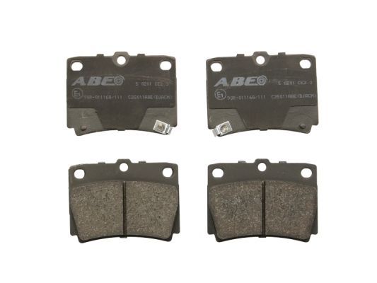 Brake Pad Set, disc brake C25011ABE