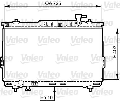 RAD MOT HYUNDAI SANTA FE I  9900