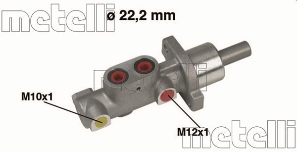 METELLI 05-0297 Brake Master Cylinder