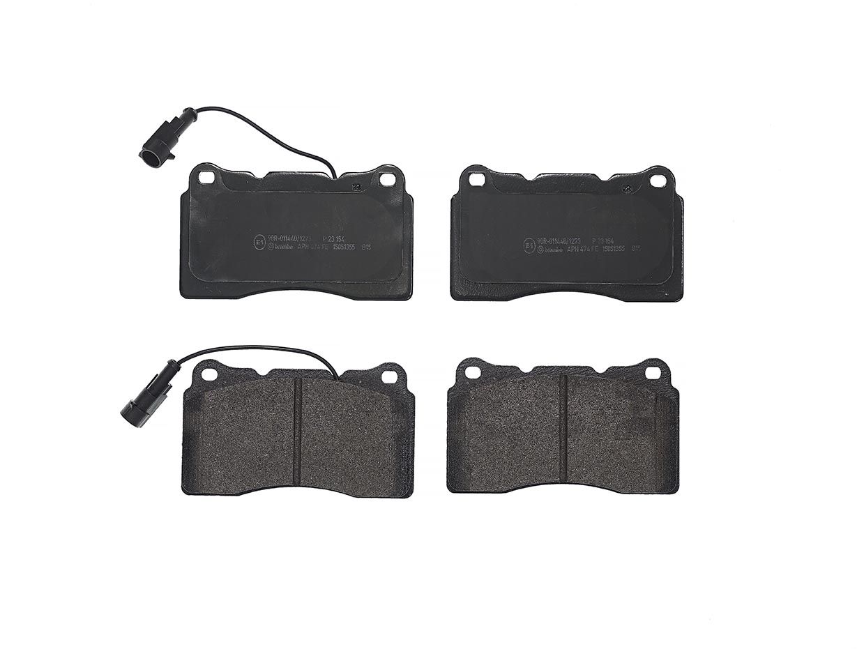 BREMBO P 23 154 - Bremsbelagsatz, Scheibenbremse PRIME LINE