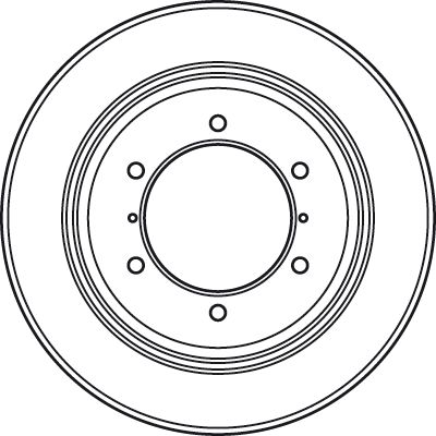 TRW BRAKE DISC - TecDoc 2