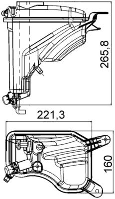 Ausgleichsbeh&auml;lter, K&uuml;hlmittel