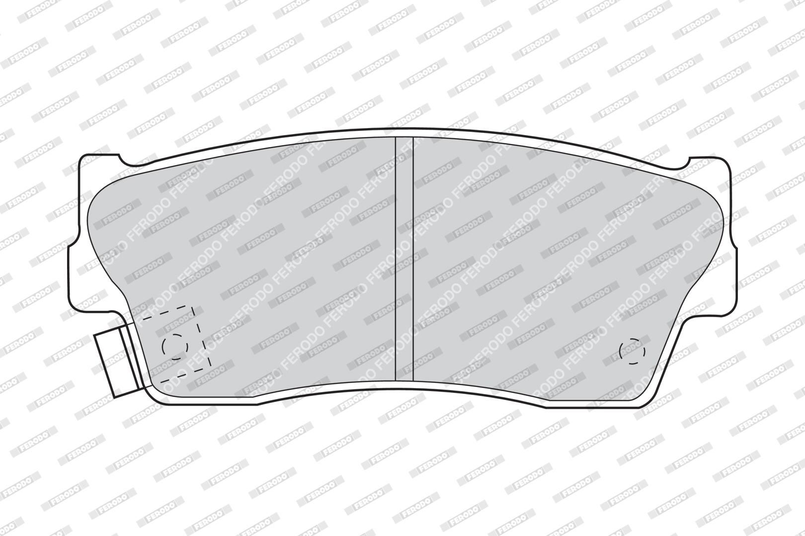 Bremsbelagsatz, Scheibenbremse Bremsbelagsatz, Scheibenbremse