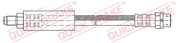 32.325 QUICK BRAKE fékcső