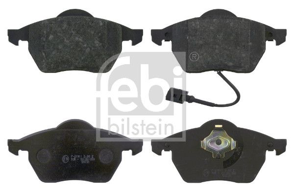 Bremsbelagsatz, Scheibenbremse