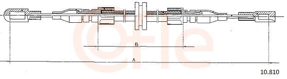 COFLE 10.810 - Seilzug, Feststellbremse