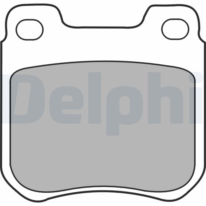 Brake Pad Set, disc brake LP1441