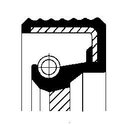 CORTECO 12014733B Shaft Seal, camshaft