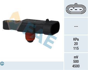 Sensor, Saugrohrdruck Sensor, Saugrohrdruck