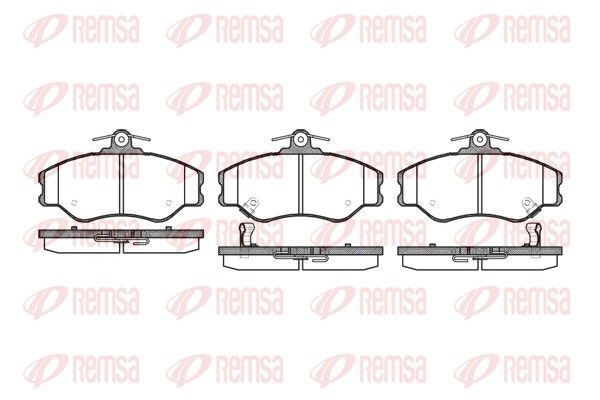 Premium Front Brake Pad Set Premium Front Brake Pad Set