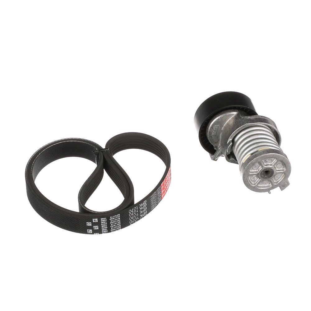 V formos rumbuotas diržas, komplektas