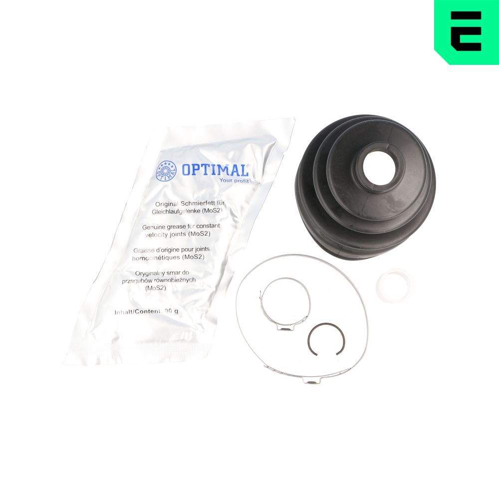 Faltenbalgsatz, Antriebswelle