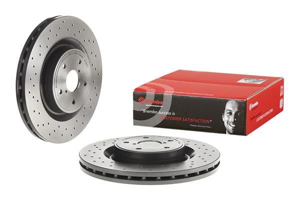 SUBARU WRX STI V1, V10 14-22 (FRT) *X/Driiled - TecDoc 2