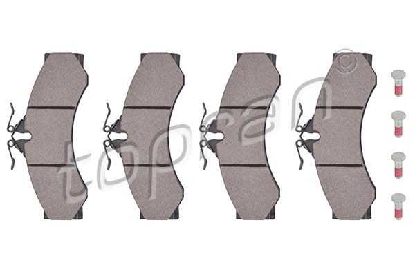 Bremsbelagsatz, Scheibenbremse