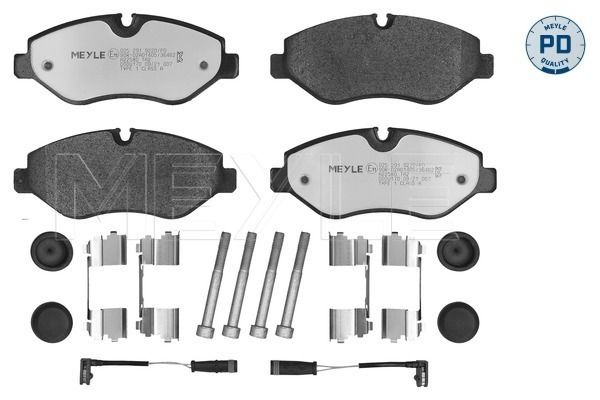 Brake Pad Set, disc brake 025 291 9220/PD