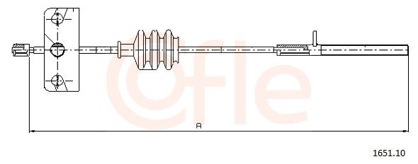 COFLE 1651.10 - Seilzug, Feststellbremse