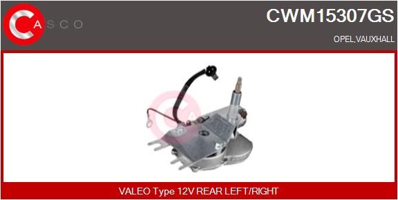 CWM15307GS CASCO Genuine törlőmotor