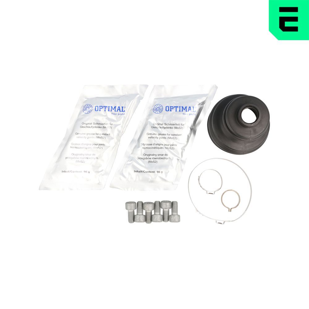 Faltenbalgsatz, Antriebswelle