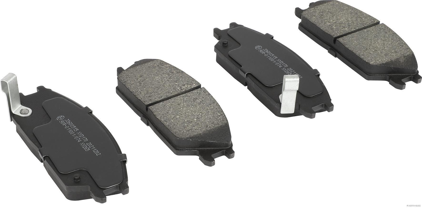 HERTH+BUSS JAKOPARTS J3600515 - Bremsbelagsatz, Scheibenbremse