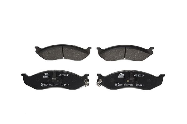 Brake Pad Set, disc brake 13.0460-5897.2