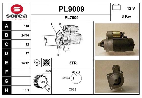 DEMARREUR PL -  .