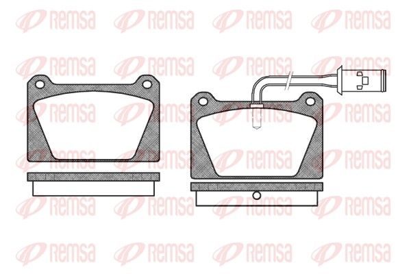Premium Front Brake Pad Set