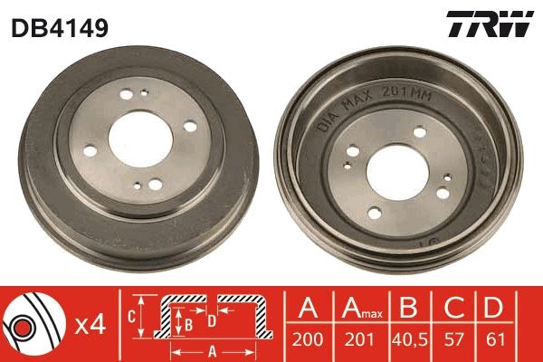 TAMBOUR DE FREIN  9900