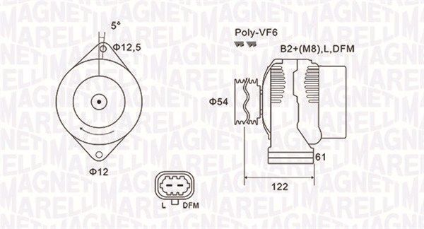 Alternator 063731994010