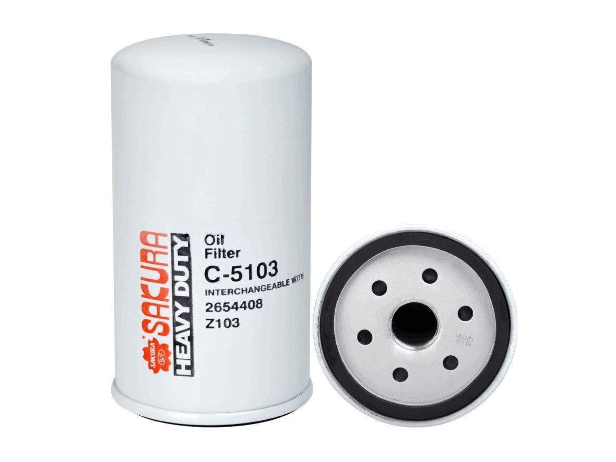 OIL FILTER FITS Z103 - TecDoc Only
