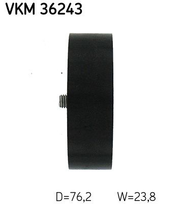 Umlenk-/F&uuml;hrungsrolle, Keilrippenriemen