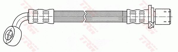 PHD833 TRW fékcső
