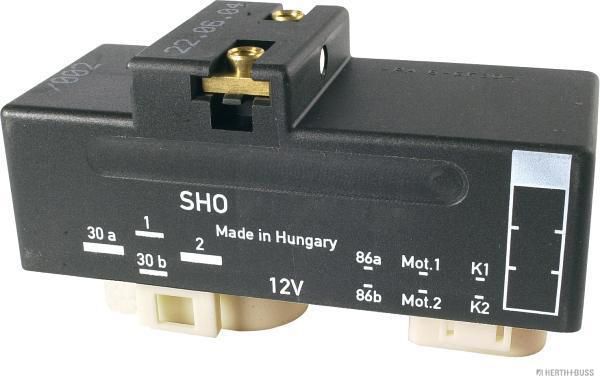 Relais, Kühlerlüfternachlauf