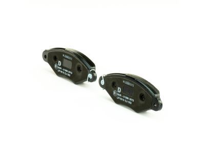 DELPHI LP1610 - Bremsbelagsatz, Scheibenbremse