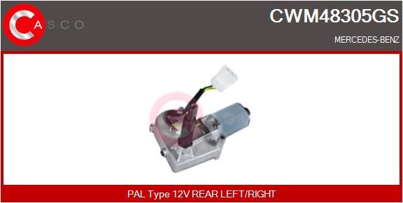 CWM48305GS CASCO Genuine törlőmotor