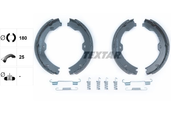 Brake Shoe Set, parking brake 91058800