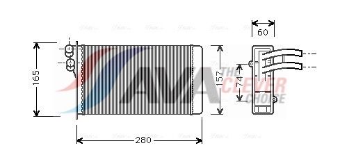 Wärmetauscher, Innenraumheizung