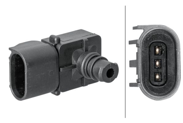 Sensor, presión de sobrealimentación
