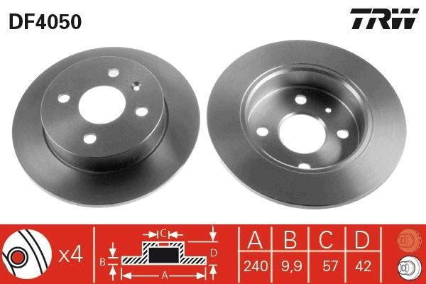 Brake Disc DF4050