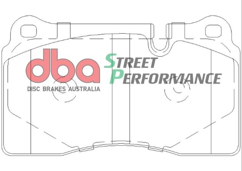DBA SP PERFORMANCE BRAKE PADS [ Landrover RANGE ROVER VOGUE F ] - TecDoc Only