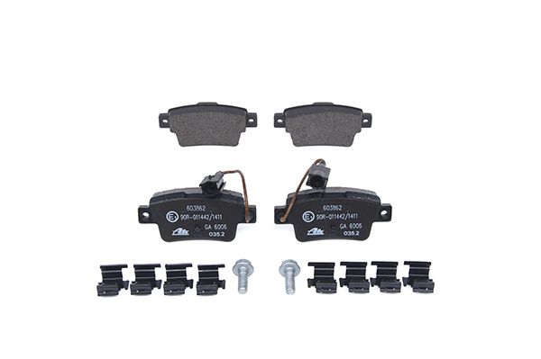 Brake Pad Set, disc brake 13.0460-3862.2